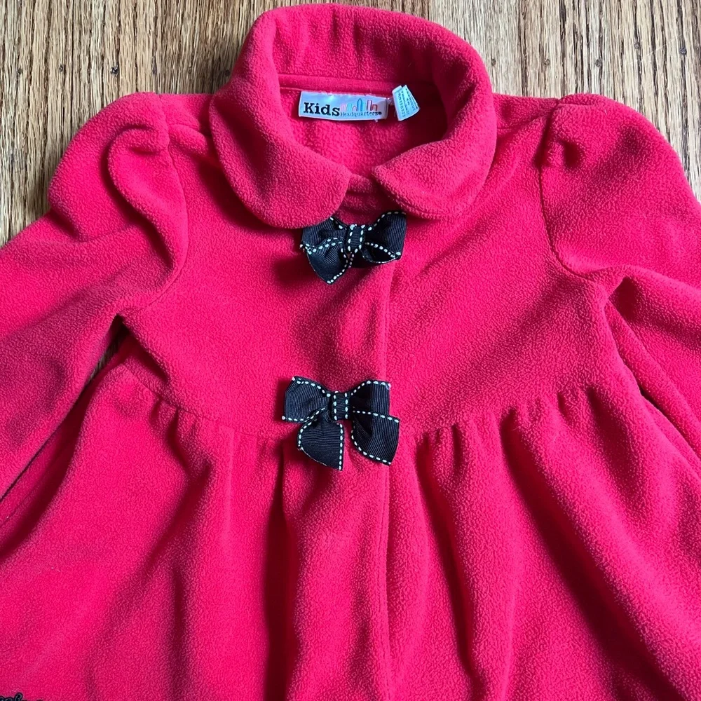Toddler Girl Fleece Coat, Size 24 months